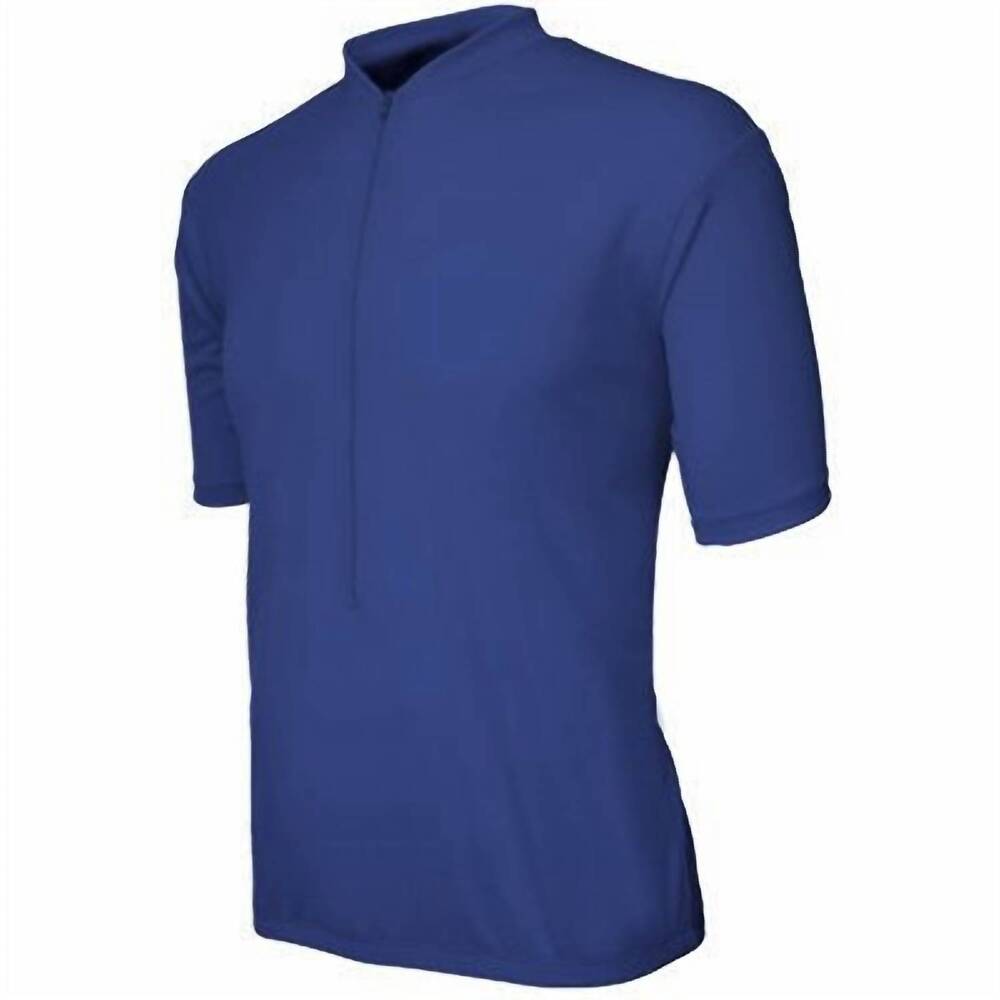 NEW BASIK men's classic cycling jersey in blue